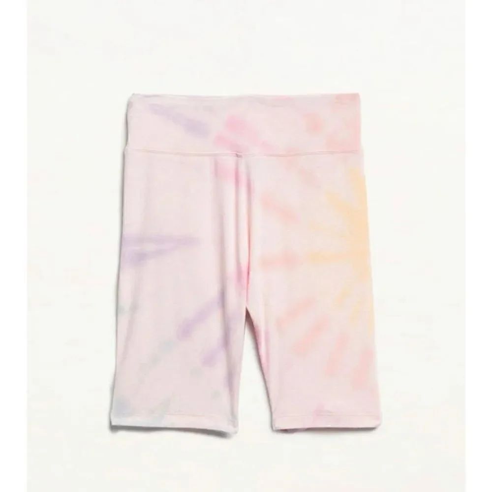 SPLENDID NWT Girl's Cotton Candy Sky Bike Shorts Tie-dye Sz 10